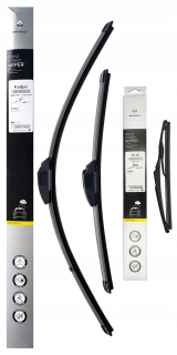 Stierače na auto zostava - Bosch Eco Wipers Set predný háčik 550/400