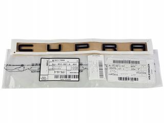 OE SEAT EMBLEM Zadné sedadlo Leon 5f Cupra