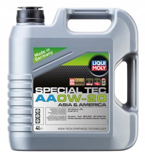 Olej 0W-20 Špeciálny TEC AA 4L 9705