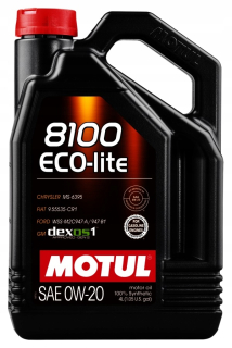 Oil 0w20 Motul 8100 Eco-Lite 4L
