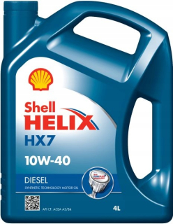 Olej 10W40 4L Helix HX7 SH 10W40 4L Genzyna/nafta