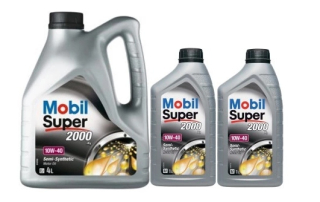 10W40 Mobil Super 2000 x1 6L olej