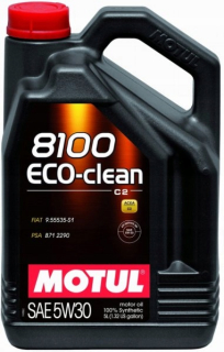 Ropa 5W-30 8100 Eco-Clean C2 5L Motul 5W308100Coc