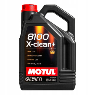 Olej 5W-30 8100 X Clean+ Motul 5L 106377
