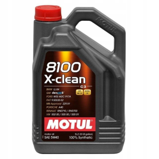 Ropa 5W-40 Motul 8100 X-Clean C3 DPF 5L 5W40