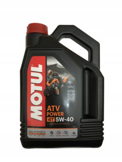 Olej pre štvorkolky 4T Motul ATV SAE 5W40 4L Syntetický