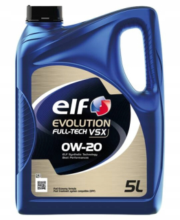 Elf Elf Elf Full-Tech Vsx 0w-20 5 litrov