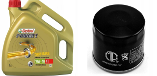 Olej + Suzuki LT-A SV DL GSXR GSXF GSF VL VZ Filter