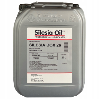 Sliezska olejová box naoil 26 20 l Hydraulický olej