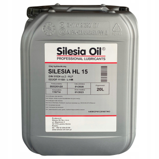Sliezský olej HL 15 20L Hydraulický olej