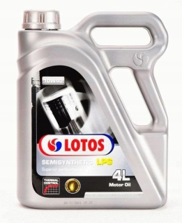 LOTOS 10W-40 SEMISynttic LPG 4L olej