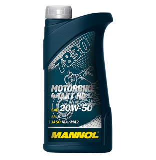 Mannol MA2 20W50 SEMISYNTETICKÝ VYBAVENIE V-TWIN HD 4L