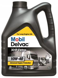Mobil 10W40 Delvac XHP Extra E7 E4 4L Oil