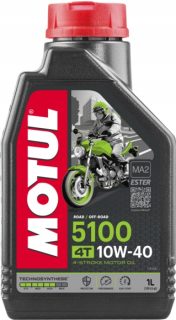Motul 10W40 5100 Ester MA2 4T Semi -synthetic 1L