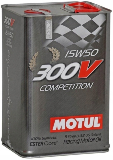 Motul 15W50 300V Conunttit 5L Oil