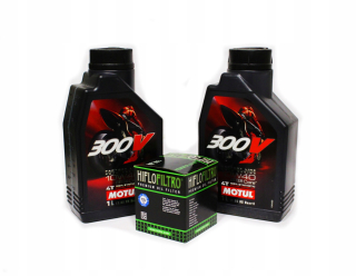 Motul 300V 2L 10W40 Factory Line +HF138 Filter