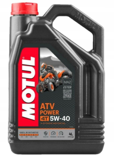 Motul 4T ATV Power 5W40 4L Oil