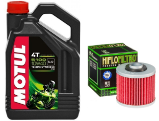 Motul 5100 10W40 Motul 4L +HF145 Yamaha