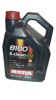 Motul 8100 5W30 x Čistý olej 5L