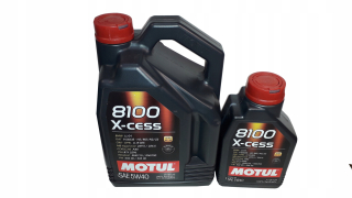 Motul 8100 5W40 X-ACEPER 5W-40 6L 5L + 1L