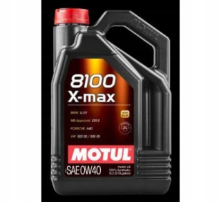 Motul 8100 X-MAX 0W40 5L 104533 Olej