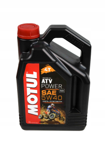 Motul ATV Power 5W40 4T KTM CAN-AM 4L Oil
