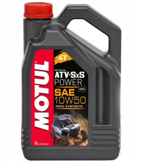 Motul ATV Power SXS 10W50 4T Can-Am 4L Oil