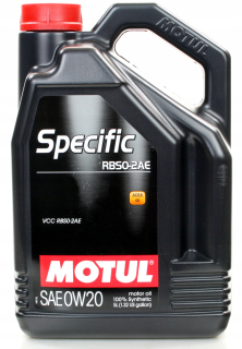 Motul specyfic RBS0-2AE 0W20 VEP VED 5L Oil