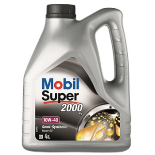 Mobil Super 2000 x1 10W-40 4L naftový benzínový olej