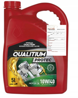 Semi -syntetický olej 10W40 Qualita ATEC 5L