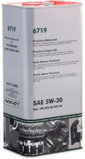 Audi 5W30 DPF C3 5L 504/507 Servisný olej