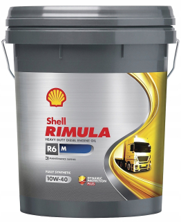 Škrupina 10W-40 Rimula R6M 20L olej