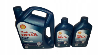 Shell Helix HX7 Diesel Oil 10W40 6L Filtre 4L + 2