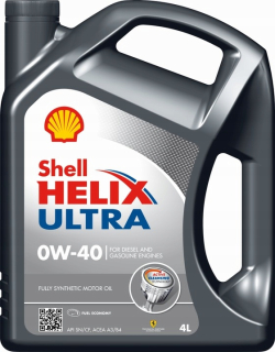 Shell Helix ultra 0w-40 4L olej