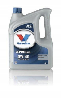 Motorový olej 0W-40 4L SynPower Valvoline API SN/