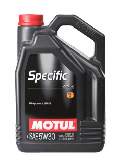 Motorový olej 5W-30 5L Špecifický 229,52