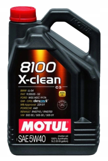Motorový olej 5W-40 5L Motul 8100 X Clean