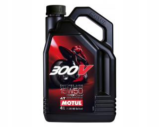 Motul 300V 15W50 FL Rad Racing 4L motorový olej