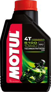 Motul 5100 10W40 Motul 4L motorový olej - Servis