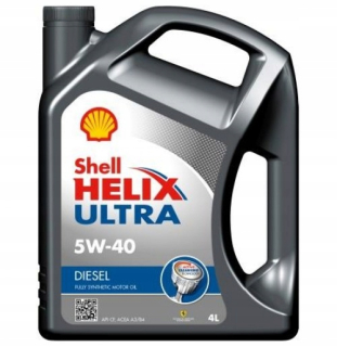 Shell Helix Ultra Diesel 5W-40 4L motorový olej