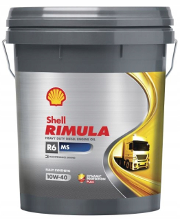 Shell Rimula R6 MS 10W40 20L motorový olej