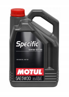 Synthet Motul špecifický olej VW 504.0-507,00 5W30 5L