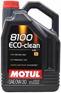 Motul 8100 Eco-Clean C2 0W30 5L Syntetický olej