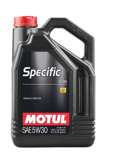 Syntetický olej Motul špecifický RN 0720 5W30 5L