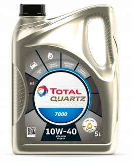 Celkový olej- 10W40 Quartz 7000 5L