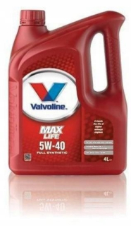 Valvoline MaxLife Oil 5W40 4L