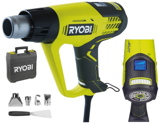 Teplovzdušná pištoľ - Ryobi EHG2000 2000 v 230 V 600 ° C