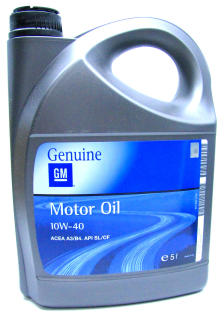 Opel 10W40 5L Semi -synthetic GM, Kúpiť s filtrami
