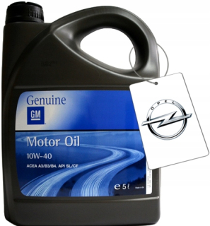 Opel GM 10W40 5L 10W-40 + zadarmo