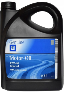 Opel GM 15W-40 SL/CF ACEA A3 B3 B4 15W40 5L